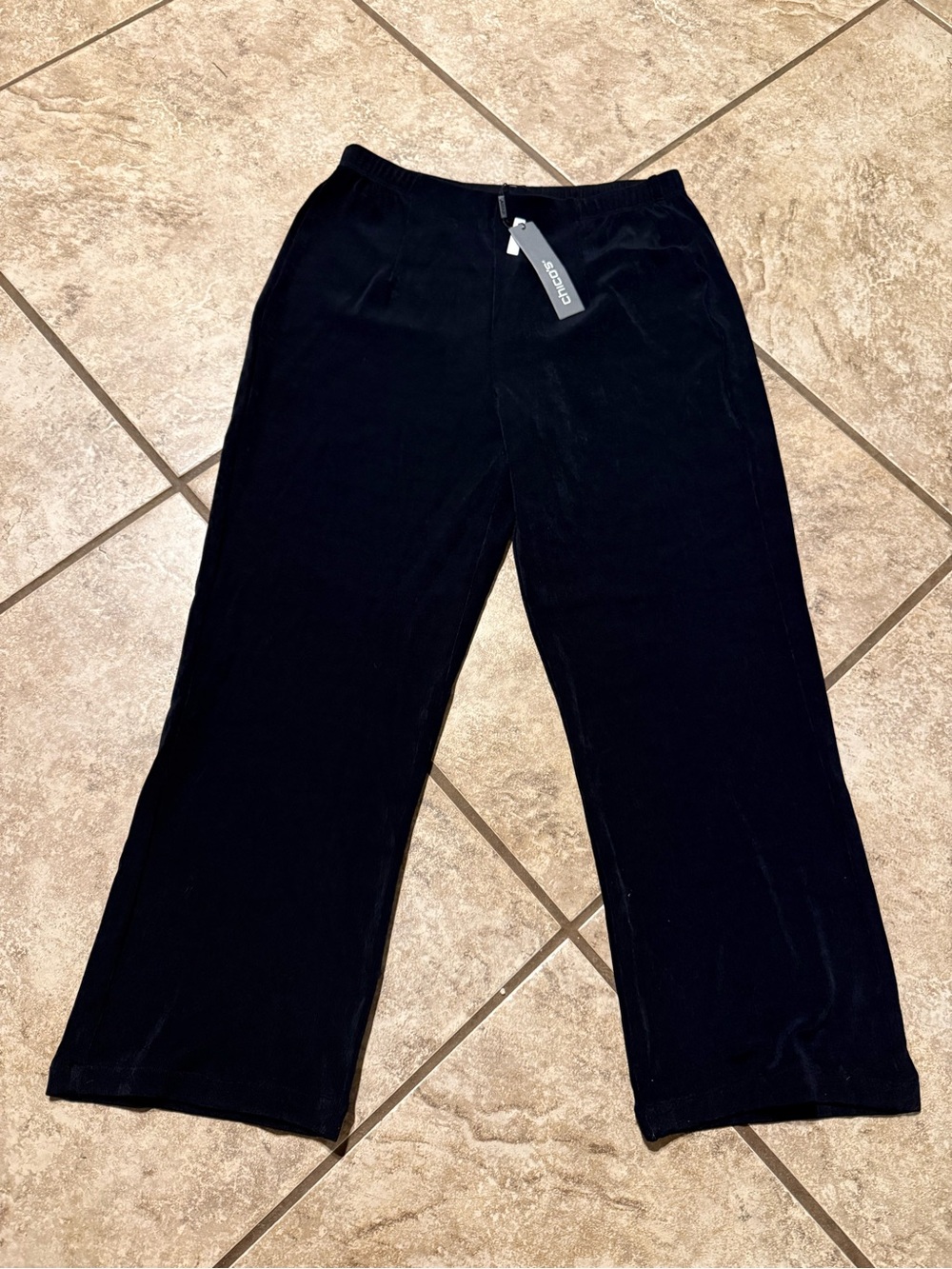 NWT Chico's OP petite Travelers Straight Pants